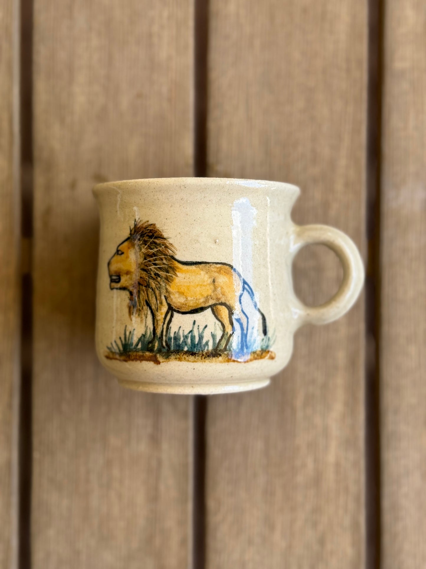 Lion Coffee Mug