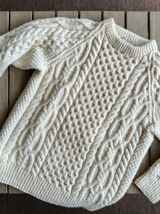 Irish wool sweater