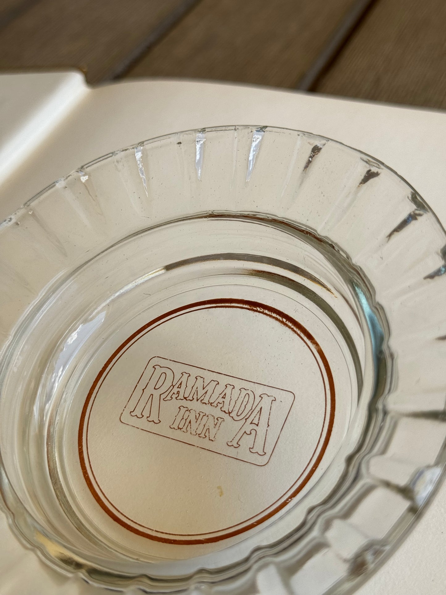 Vintage Ramada Inn Ashtray